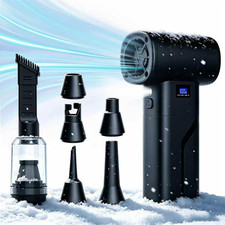 2-In-1 Vacuum and Blower, 110,000 RPM Compressed Air Duster, 160G Powerful Jet D picture