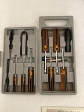 RARE Vintage Curtis Esselte 11 PIECE Computer Tool Kit with Hard Plastic Case picture