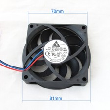 1pc Delta CPU Heatsink Modual DC Fan AFB0712VHB 70x70x15mm 7015 12V 0.55A 3pin picture
