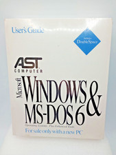 RARE NEW FACTORY SEALED Microsoft Windows & MS-DOS 6 from AST Computer picture