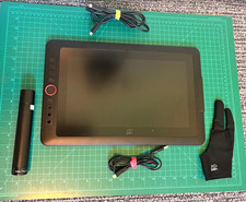 LIGHTLY used XP-Pen Artist 13.3 Pro V2 w/ Stylus Pen & Nibs, USB-C/USB Wires picture