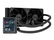 CORSAIR NAUTILUS II 240 RS LCD Liquid CPU Cooler - 3.5