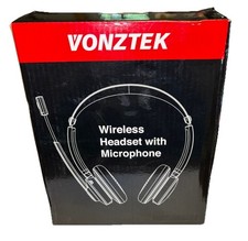 Vonztek V5.0 wireless headset with microphone Beige picture