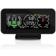 Car Inclinometer for Off-Road Driving, GPS Speedometer MPH KMH with Compass, ... picture