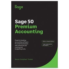 SAGE 50 Premium Accounting 2024 U.S. Retail Edition Boxed Version picture