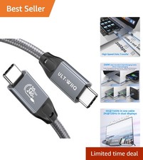 Durable USB C to USB C Cable: 3.3FT with 8K Video & Fast Charging Capabilities picture