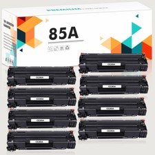 8PK CE285A Black Toner Cartridge FIts for HP 85A LaserJet P1102W M1217nfw P1102 picture