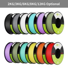 2KG/3KG/6KG/8KG/10KG/12KG Creality Soleyin Ultra PLA 3D Printer Filament Lot picture