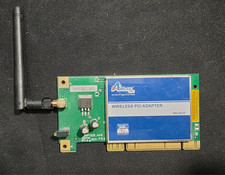 Airlink101 Wireless-G PCI LAN Adapter 108Mbps 802.11g 2.4GHz 128Bit WEP AWLH4130 picture
