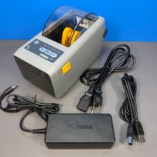 ZEBRA ZD411 DIRECT THERMAL PRINTER BARCODE LABEL RECEIPT USB 203 DPI picture