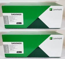 2 Sealed Lexmark 54G0W00 CS/CX920 MS911 MX910 XC9200 XM9100 Waste Toner Bottles picture