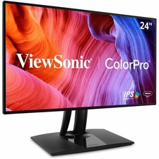 ViewSonic VP2468A 24 Inch 1080p ColorPro Monitor, IPS Display with 100% sRGB and picture