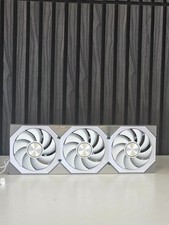 Jungle Leopard PF 360 ARGB Cooling Fans Daisy Chained White ONE CABLE picture