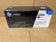 HP 650A CE273A Magenta Toner Cartridge Genuine OEM NEW & Sealed -  picture