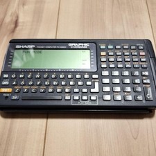 SHARP PC-G850V Pocket Computer C Graphic Display w/Manual New Battery from JAPAN picture