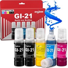 Spaceink GI-21 Ink Refill Bottles for Canon G3260 G3290 G4270 G4280 G2260 G2270 picture