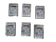 Lot of 6 Dell ST900MM0168 900GB 10K 12G 2.5