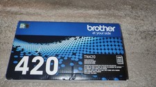 Genuine Brother TN-420 Black Toner Cartridge**New Sealed**Tear On Box.(See Pix) picture