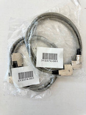 VHDCI-M to VHDCI-M Offset hp Genuine 2M Ext. SCSI Cable 313374-001, Lot of 2 NEW picture