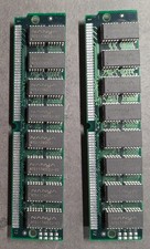 Pair of 16MB 72 Pin SIMM FPM Parity 60ns 64MB total picture