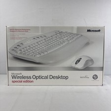 Microsoft Wireless Optical Desktop Special Edition Keyboard and Mouse K51-00108 picture
