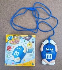 Vintage 1999 M&Ms Blue Computer PC Mouse - Compatible with PS/2 Mouse Port picture
