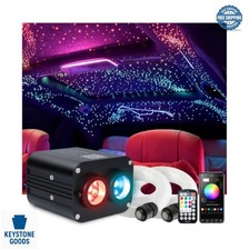 Fiber Optic Starlight Headliner Kit 20W Dual Color 400pcs 9.8ft Car SUV Truck picture