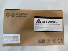 All Work Compatible Ink & Toner Cartridge 202x 4-PK (KCYM) (CF500X) 054H 067H picture