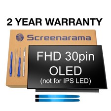 Samsung ATNA56YX03-0 OLED FHD 30 pin Glossy LCD Screen + Tools SCREENARAMA *FAST picture