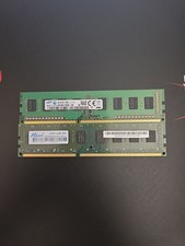 Lot Of  2  4GB  DDR3 Desktop Memory Ram Samsung Asint  picture