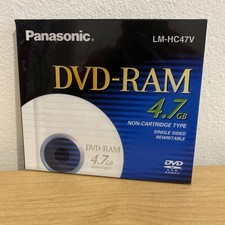 Panasonic LM-HC47U  4.7 GB DVD-RAM Single Sided Rewritable NEW picture