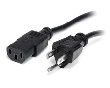 StarTech 12ft (3.6m) Computer Power Cord (pxt10112) picture