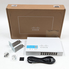 Cisco CBS110-16T 16-Port Unmanaged Ethernet Switch Rack Mountable | White picture