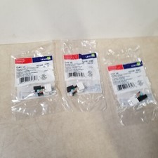 Lot Of 3 Leviton Cat 5E 5G108-RW5  picture