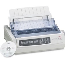 RE-NEWED Oki Microline 390 Turbo - 24-Pin Dot Matrix Printer - ML390 GE7200A picture