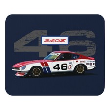 BRE Datsun 240z #46 Vintage Race Car Mouse pad picture