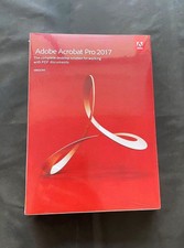 Adobe Acrobat Pro 2017 for Windows 10 & 11 Permanent Licensed for 2PC SEALED BOX picture