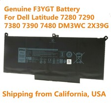 Genuine F3YGT Battery For Latitude E7280 E7380 E7480 E7290 E7390 E7490/OEM 60wh picture