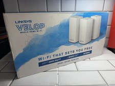 LINKSYS VELOP AC3900 Mesh WiFi System WHW0103 3-Pack Whole Home Router picture