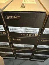 Lot of 12 New Planet PoE-163 (V2) 802.3at Gigabit High Power over Ethernet Injec picture