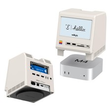 M5 Retro Dock Station for Mac mini M4/M5/M6, 5’inch HD Display, 10Gbps M.2 NV... picture