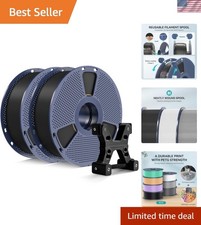 Official SUNLU PETG Filament 1.75mm, 2kg4.4lbs 3D Printer Filament Bundle, St... picture