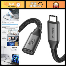 80Gbps USB4 USB C Extension Cable 240W for Thunderbolt 5/4 - 3.3FT High-Speed picture