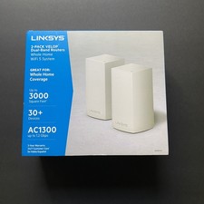 Linksys 2 Pack Velop Home Wi-Fi System tri-band series up tp 3000 SQ FT picture