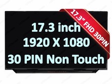 HP 17-CN3034WM 17-CN3097NR FHD IPS LCD Screen 30 pin Matte LED Display picture
