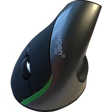 WOW PEN JOY II WIRELESS ERGONOMIC COMPUTER MOUSE SILVER picture