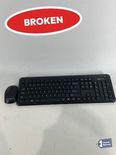 (BROKEN) Amazon Basics Keyboard Mouse Combo Set Wireless Quiet Black KS1GMD-US picture