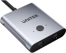 Bi-Directional USB C Switcher 1 in 2 Out/2 in 1 Out USB Switch Selector 2 Com... picture
