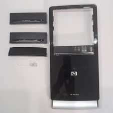 HP Pavilion a6000 a6683w Desktop PC Front Panel w/ 2 Drive Bay Covers Flap Pow picture