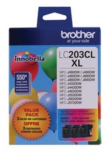 Genuine High Yield Color Ink Cartridge, LC2033PKS, Replacement Color Ink Three picture